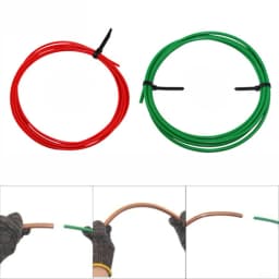 4M Built-In Copper Tube Bending Strip Air Conditioning Pipe Bender Kit PE Plastic Red Green Pipe Bender Kit For Pipeline
