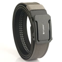 TUSHI Military Tactical Belt for Men Sturdy Nylon Metal Automatic Buckle Police Duty Belt Outdoor Girdle IPSC Sports Accessories
