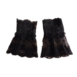 Gothic Retro Black Detachable Sleeve Fake Cuffs Multi Layer Lace Patchwork Princess Sweater Decorative Wristband Dropshipping