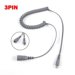 DC/5PIN/3PIN Electric Nail Drill Handpiece Cord Power Cable For Electric Nail Drill Gray Handle Rope Strong Machine Accessory