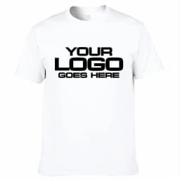 Customized Your Design Here T Shit Text Name Tsihrt Add Your Own Message Men's T-shirt Personalized Tees Custom Cotton Tshirt