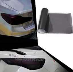 CAR PPF headlight tint film tph pu material car wrapping anti-scratch Protective for car lamp taillights black gray blue brown