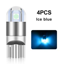 4x LED Clearance Light Bulb Lamp W5W T10 Canbus For Skoda Fabia MK1 MK2 MK3 Felicia Superb Octavia 1 2 3 A5 A7 Rapid Yeti Karoq