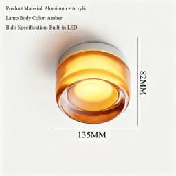 Modern Round Wall Light Acrylic LED Jelly Decor Wall Lamp Corridor Stair Living Bedroom Bedside Home Indoor Background Lighting