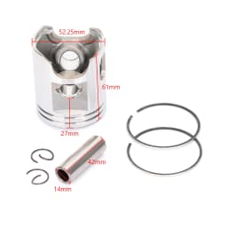 Areyourshop Piston Ring Pin Clip Kit For Yamaha BWS Aerox Nitro NEOS OVETTO 100 4VP-E1636-00 4VP-E1636-10 Motor Parts