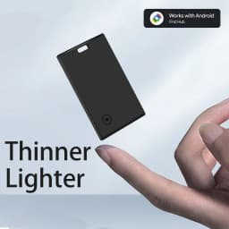 1pack Android Wallet Tracker Card Tracker Tag,Works with Google Find Hub App (NOT for IOS or Huawei),Waterproof for Keys Luggage