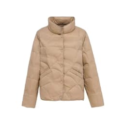Women's Winter Short Down Jacket Stand Collar Plaid Solid White Duck Down Coat Lady Puffer Jackets max mara пуховик JK-229