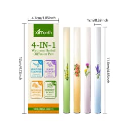 Herbals Combination Sticks Natural Aromatherapys Diffuser with Properties for Daily Use