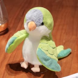 Cute Bird Parrot Hand Puppet Soft Stuffed Fluffy Doll Cosplay Plush Funny Educational Baby Toy Game Kawaii Cockatiel Budgerigar