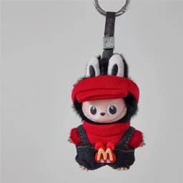 4.0 The Monsters Pin Love Series For Labubu Doll Workwear Fast Food French Fries Cosplay Clothes Fashion Coffee Ropa Clothing