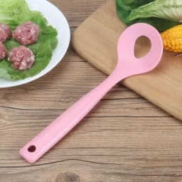 Non-Stick Meatball Maker Spoon Meat Baller Elliptical Leakage Hole Meat Ball Mold Meat Tool Kitchen Utensil Gadget