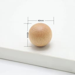 Natural Solid Wood Cabinet Handles Nordic Kitchen Drawer Pulls Walnut Durable Round Wooden Knobs Furniture Handle