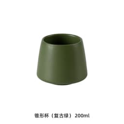 Retro Style Small Ceramic Mug Multipurpose Beverage Cup for Coffee Tea Milk Water Home Office Kitchen Gift