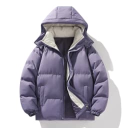 Winter Mens Warm Down Padded Jackets Fashion Man Cotton Windbreaker Hooded Parkas Men Loose Thermal Thick Zipper Coats Clothing