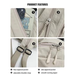Myco 2-in-1 Chest Backpack for Men & Women - Lightweight Hiking Sling Bag with USB Charging Port & Rfid Blocking (Travel/Gym/Daily)