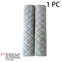 Comfortable and Adjustable Seat Belt Covers in Soft Velvet Fabric - Perfect for Car, Truck, SUV, Backpacks
