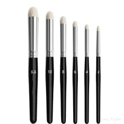 Miniature Paint Brushes Drybrush Set, Acrylic Paint Brushes for Oil, Watercolors, Tabletop, Figurine