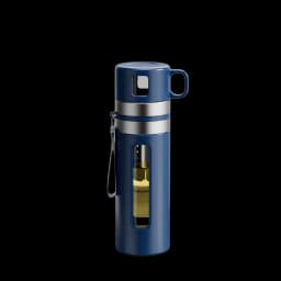520ML Glass Tea Water Bottle With Tea Infuser High Borosilicate Glass Tea Water Separation Water Cup Travel Filtering Tumbler
