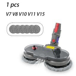 For Dyson V7 V8 V10 V11 V15 Vacuum Cleaner Mop Attachment with Removable Water Tank Electric Wet Dry Mopping Head
