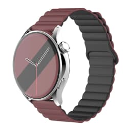 20mm 22mm Magnetic Loop For Samsung Galaxy watch 5 pro 7 6 4 Classic 42mm 46mm Silicone link bracelet huawei GT 2-2e-3-4 strap