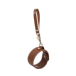 Leather Strap Trendy Solid Color PU Glove Scarf Holder Strap Outdoor Travel Hat Clip Portable Multifunctional Towel Storage Clip