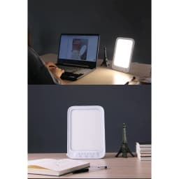 Sad Therapy Lamp Bionic Sunlight Daylight Lamp 20000 Lux Cool & Warm Light Against Depression 3 Light Color 10 Brightness Levels