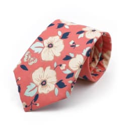 47 Styles Floral Ties For Men Women Elegant Beautiful Flower Printed Necktie Narrow Skinny Cravat Fit Wedding Party Workplace