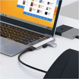 3-Port USB 3.0 Hub, Ultra-Slim Data USB Hub with 2 ft Extended Cable , for MacBook, Mac Pro, Mac mini, iMac, Surface Pro