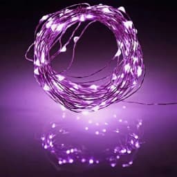 Battery Power Fairy Lights Silver Wire Xmas String Lamp Outdoor Garden Wedding Holiday Lights for Christmas Wedding Party Decor