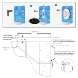 12V LED Swimming Pool Lights IP68 Waterproof Wall-Mounted Underwater Lights Color Changing RGB Lamp Piscina Lampe Remote Control