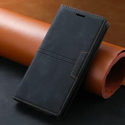 Wallet With Card Slot Magnetic Flip Leather Case For Xiaomi 13 Lite 12T Mi 11 Lite 10T 9T Poco M6 Pro X5 F5 M5s X3 NFC Cover