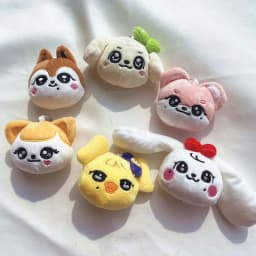 Ive Minive Plush Ive CHERRY LIZ GANGANJI DAL-E Rei NAORI Doll Keychain Minive Kpop Push Toy Pendant Key Chain Ring CHEEZ ERANG-E