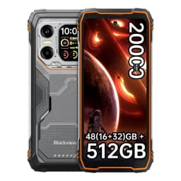 Blackview XPLORE 1 [No EU Charger] Rugged Smartphone 5G 20000mAh 45W 48(16+32)GB + 512GB 6.78'' 2.4K Android 15 Mobile Phone