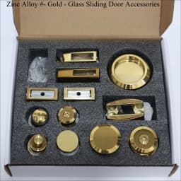 Shower Room Glass Sliding Door Hardware Kit Stainless Steel Sliding Door Pulley Bathroom Accessories