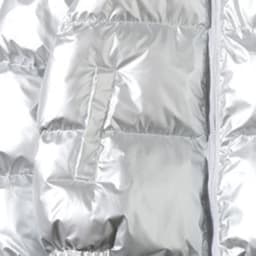 2026 High-Shine Puffer Jacket Men's Cropped Oversized Hooded Coat Futuristic Tech-Inspired Streetwear Metallic Winter Coat Youth