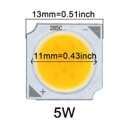10pcs 3W 5W 7W 10W High Power LED Source Chip 13mm 20mm 24mm SMD LED COB Light Bulb LED Diode Light Lamp Spotlight Downlight DIY
