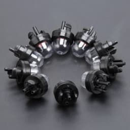 10Pcs Carburetor Snap In Primer Bulb Fuel Pump Trimmer Parts for STHIL Homeliter Ryobi Poulan fit 45cc 52cc 5200 5800 Chainsaw