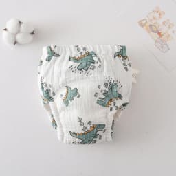 Washable Baby Training Pants Cotton Diapers Bubble Gauze Nappy Breathable Reusable Children's Underwear Toddler Cloth Diapers