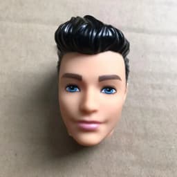 1/6 Scale Male Doll Head with Super White Beige Brown Skin for DIY Makeup Practice Collectible Figure Accessory Part