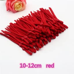 10-12CM Mask Elastic Band 15cm Colorful Mask Elastic Band Mask Rope Belt Adjustable Ear Hook Sewing Accessories 50/100pcs
