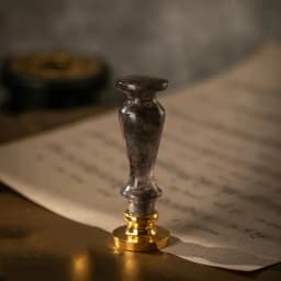 Wax Seal Stamp DIY Handmade Art Tools Fire Paint Stamp Handle Antique Metal Sealing Rosewood Handle Wedding Invitations SB024