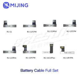 Mijing Battery Repair Flex Cable For iPhone 11 12 13 14 15 Pro Max Mini Programmer Extermal Tag Tail On Power Swap Replacement