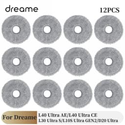For Dreame L40 Ultra AE Vacuum Cleaner: L10S Ultra Gen2 Mops, Filters, Dust Bags, and Side Brushes