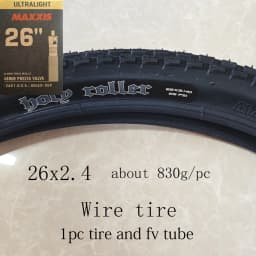1pc MAXXIS 26 Holy Roller 26*2.4 26*2.2 24*2.4 BMX Bicycle Tire Street Chocolate Tread Climbing Steel Wire Tyre Bike Tire