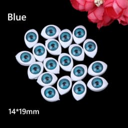 20PCS Funny Plastic Doll Safety Eyes Cute Stuffed Toys Animal Toy Puppet Making Eyes DIY Doll Craft Accessories Girl Gift