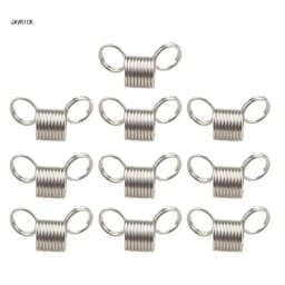 10 Pcs Beads Stopper Mini Spring Clamps Creative Bead Wire Ends Jewelry Making Tool for DIY Handmade Bracelets Necklace