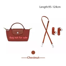 Shoulder Strap For Longchamp Mini Pouch Handbag Slung Bag Shoulder Strap Bag Belt Without Punching Modification Bag Accessories