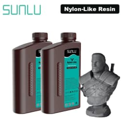 SUNLU 2KG Nylon-Like/ Toughness / High Temperature 3D Resin 405nm UV Resin For Most SLA/DLP/LCD 3D Printer Material UV Sensitiv