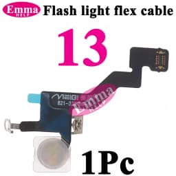 LED Flash Light Flex Cable For iPhone 13 12 11 Pro Max 14 Plus Proximity Light Sensor Flashlight Flex Ribbon Replacement Parts