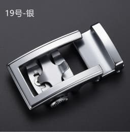 New Men's Alloy Automatic Buckle Belt High Quality Golden Buckle Business Casual Width 3.5cm Belts (Only Can Match Our Belt)